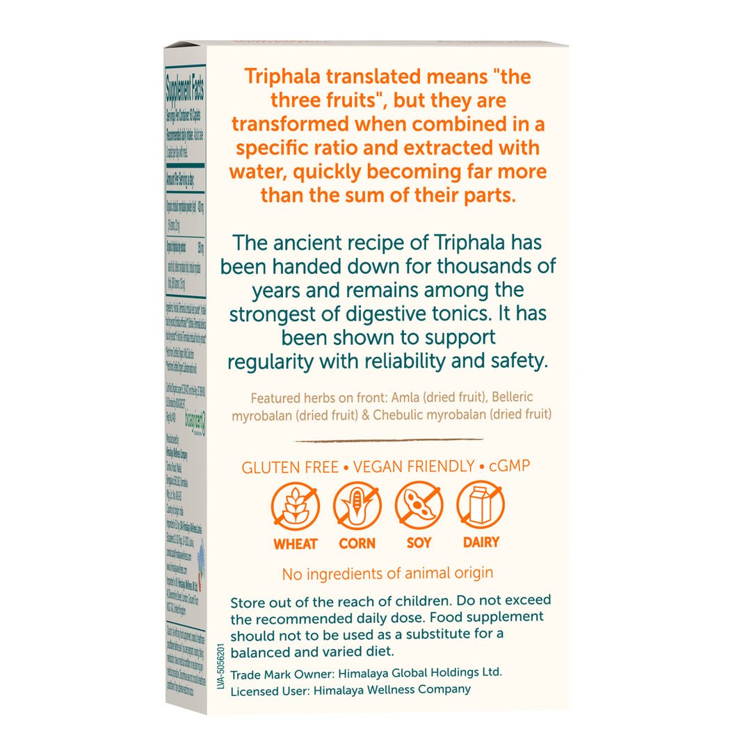 Himalaya™ Organic Triphala 60 Kapsulių aprasymas