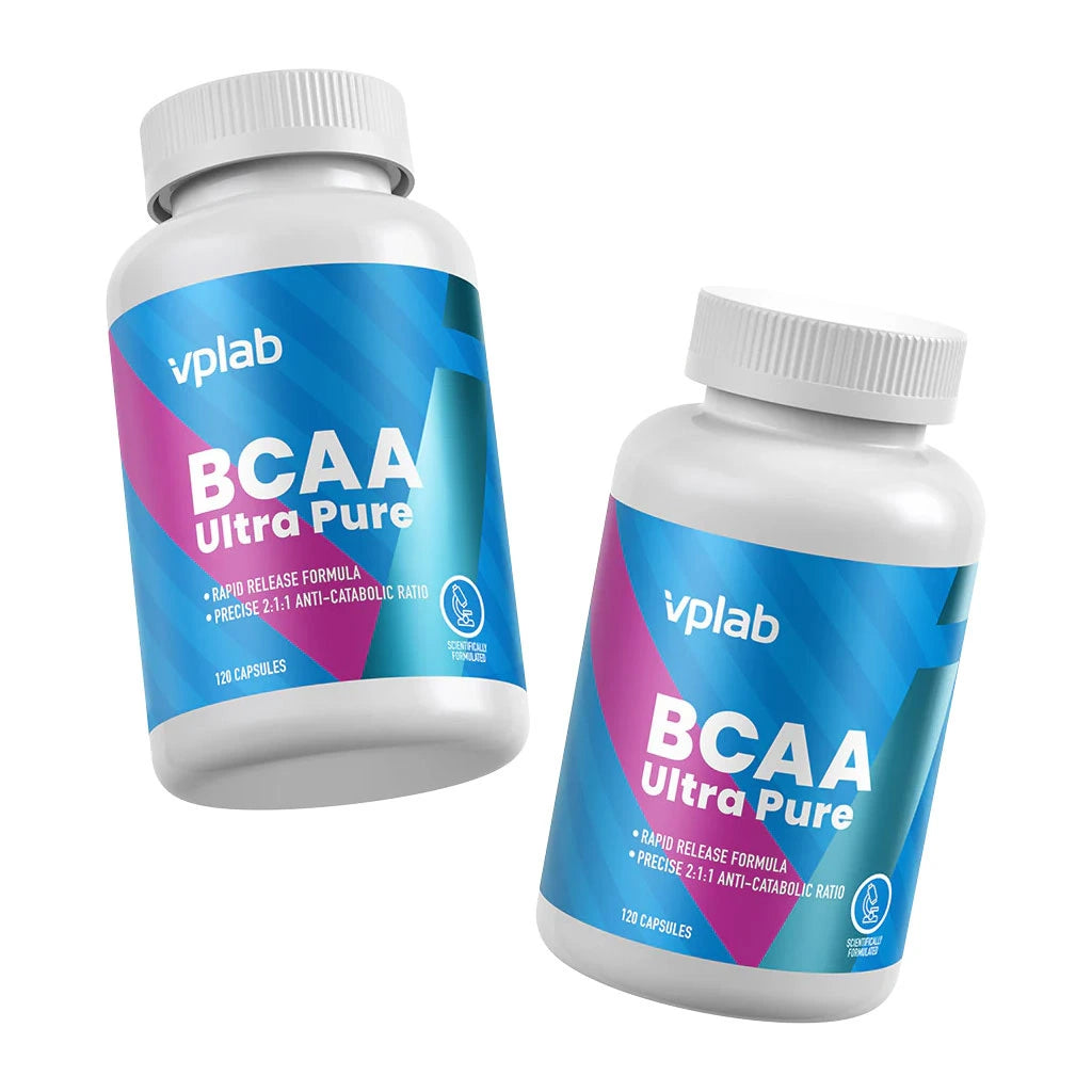 Vplab BCAA Ultra Pure 120 caps baneris
