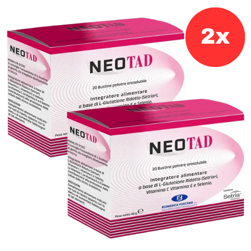 2x Biomedica Foscama NEO TAD 20x2g sachets