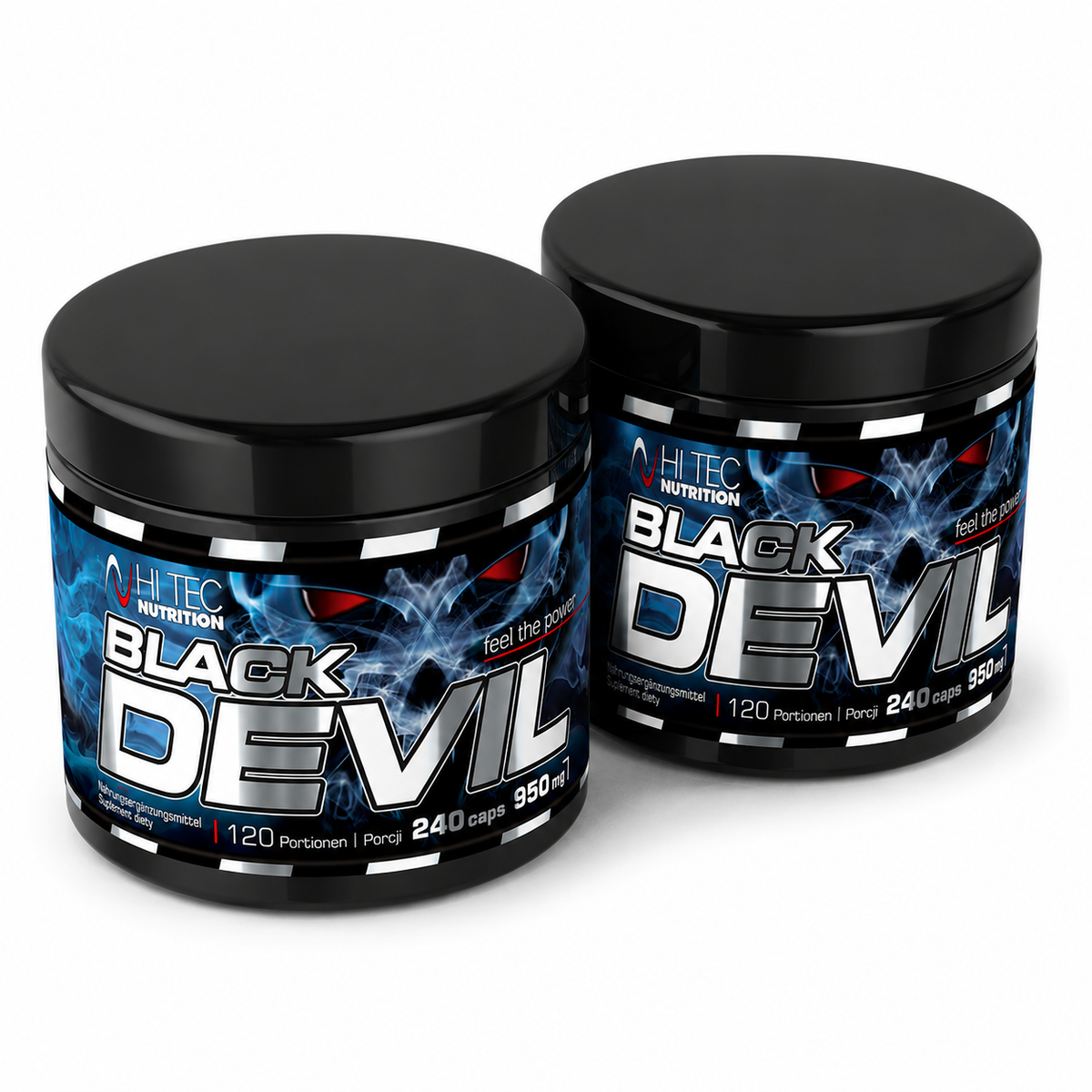 2x HiTec nutrition Black Devil 240 caps