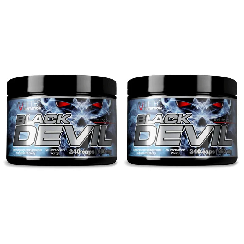 2x HiTec nutrition Black Devil 240 caps