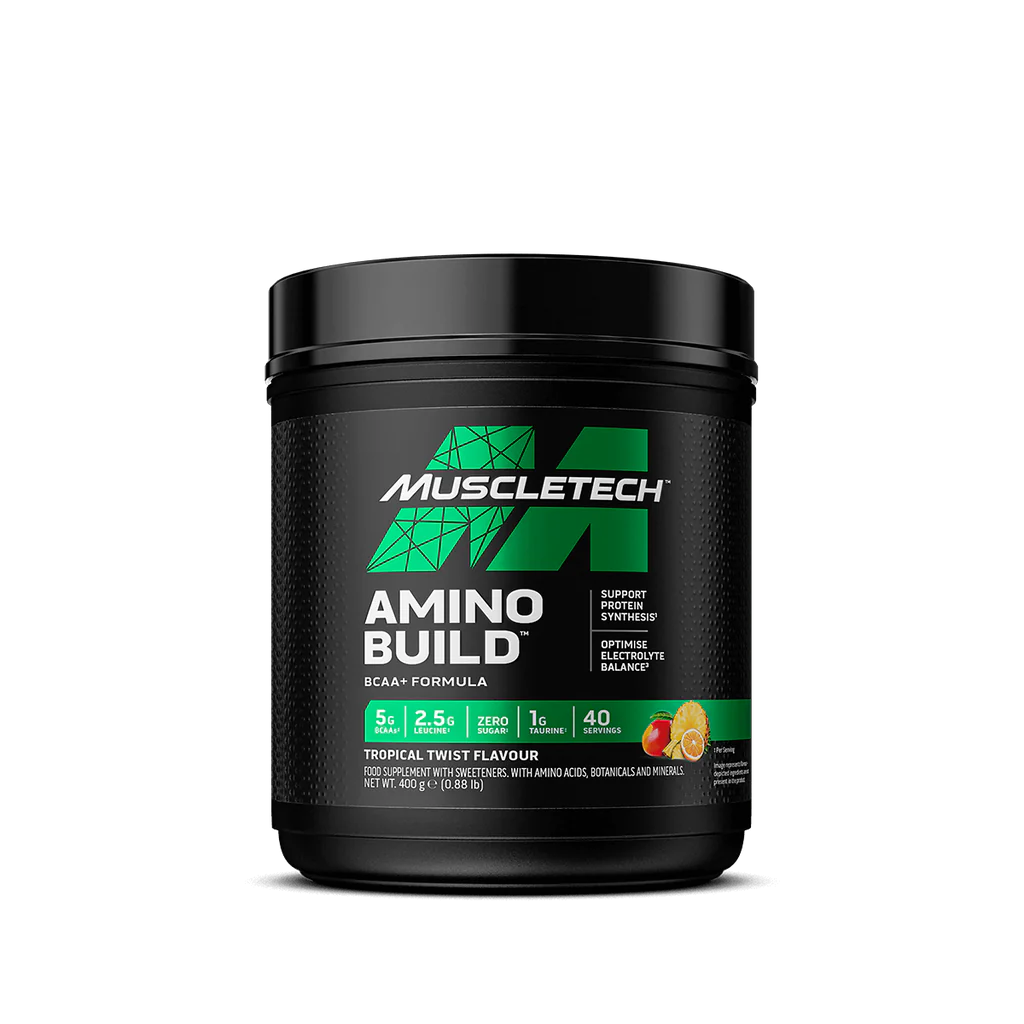 MuscleTech Amino Build 40 serv kaina akcija