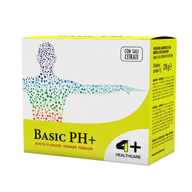 4+ NUTRITION Basic pH+ - 30 sachets kaina