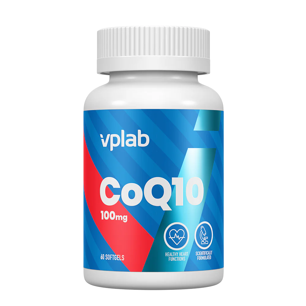 Vplab CoQ10 100 mg 60 Softgels kaina