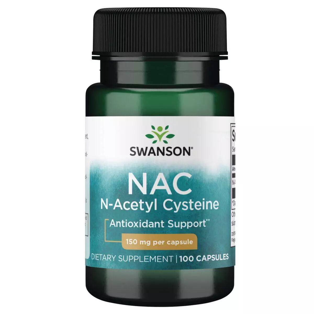 Swanson NAC N-Acetyl Cysteine 150mg 100 caps kaina akcija