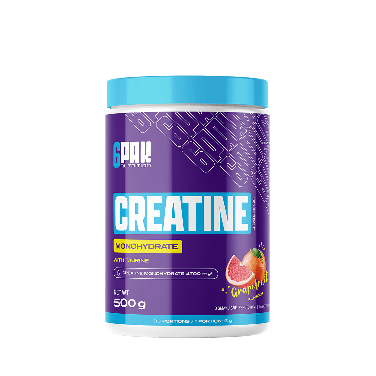 6PAK Creatine Monohydrate - 500g