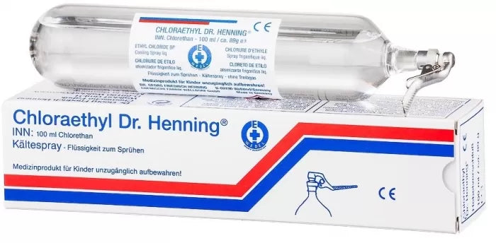 Chloraethyl Dr. Henning® Cooling Spray liq 100 ml su dezute kaina akcija