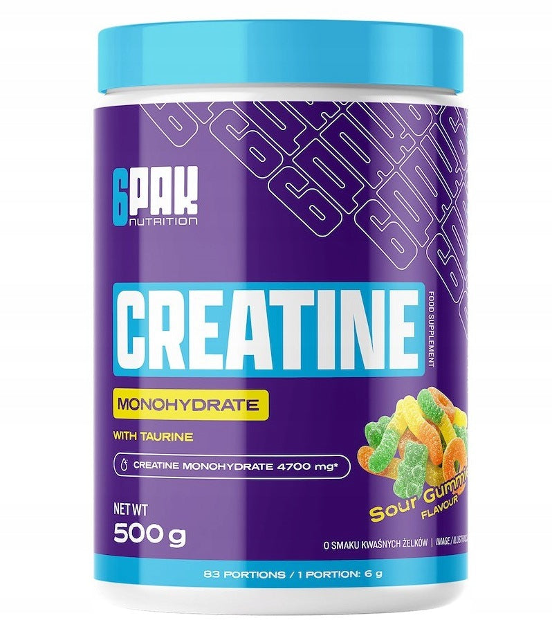 6PAK Creatine Monohydrate - 500g