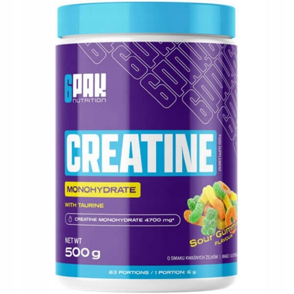 6PAK Creatine Monohydrate - 500g