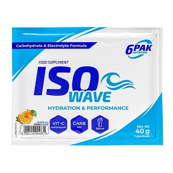 6PAK ISO wave 40g Orange