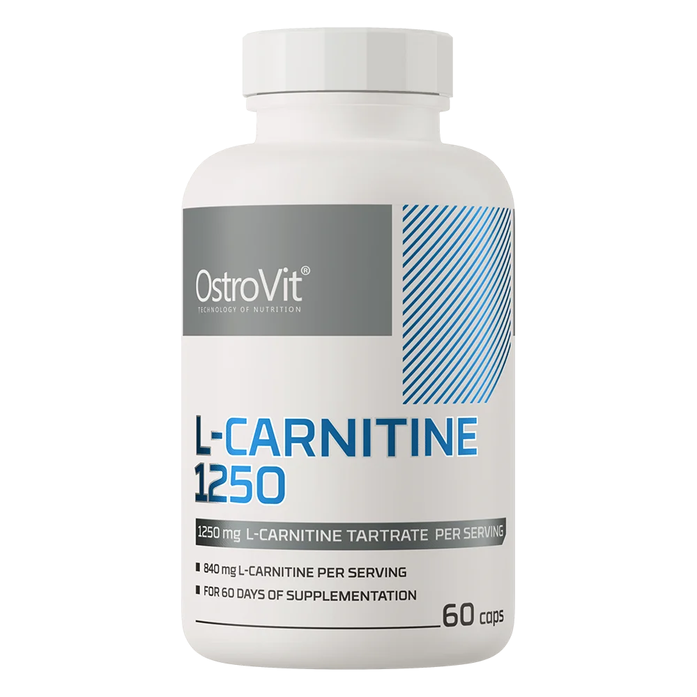 OstroVit-Supreme-L-Carnitine-1250-mg-60-kapsuliu-kaina