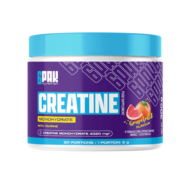 6PAK Nutrition Creatine Monohydrate - 300g kaina