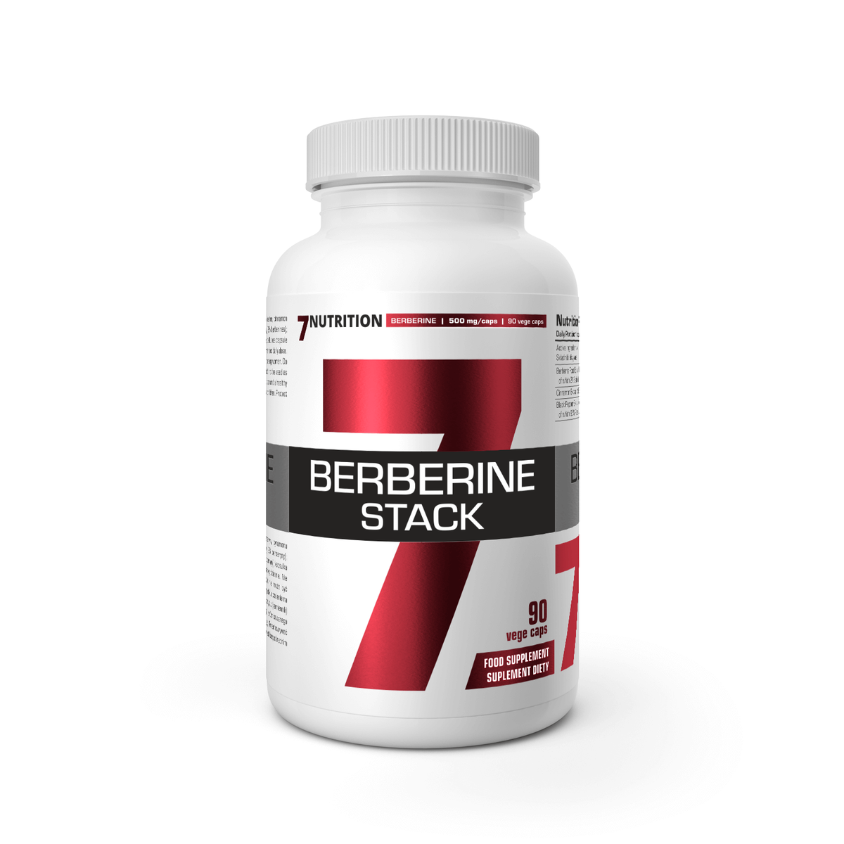 7 Nutrition Berberine Stack 90 caps kaina