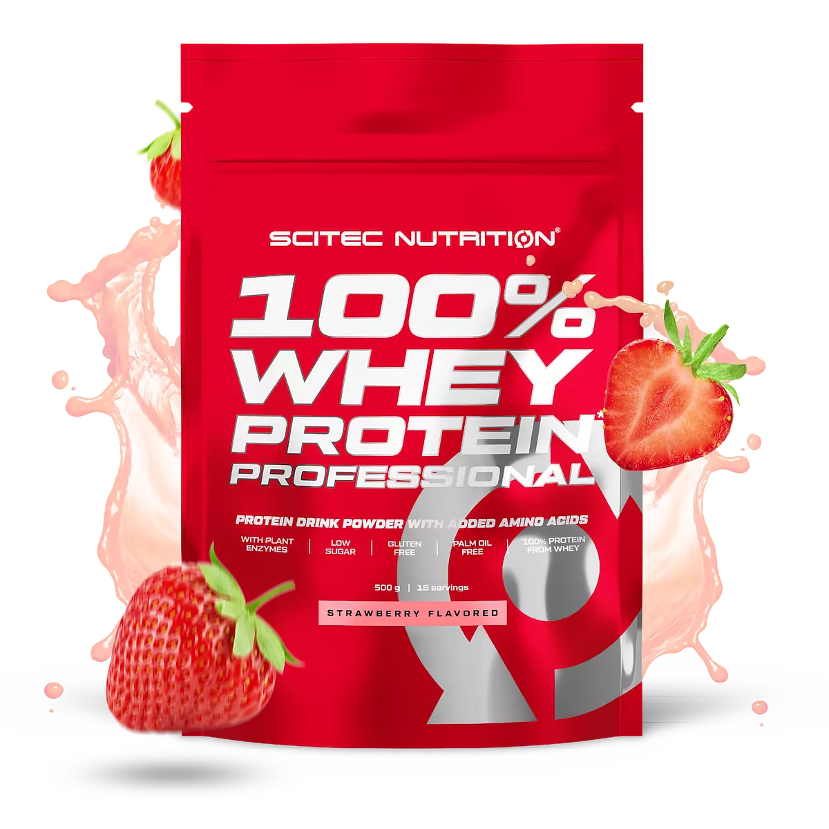 Scitec Nutrition Whey Protein 100% Professional 500g flavors braske