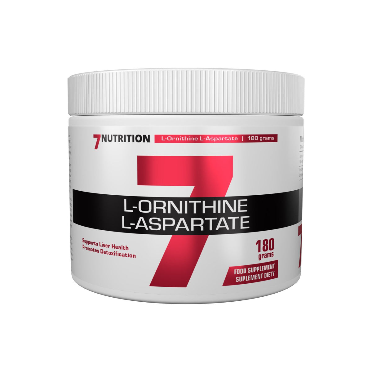 7Nutrition L-ORNITHINE L-ASPARATE 180G kaina