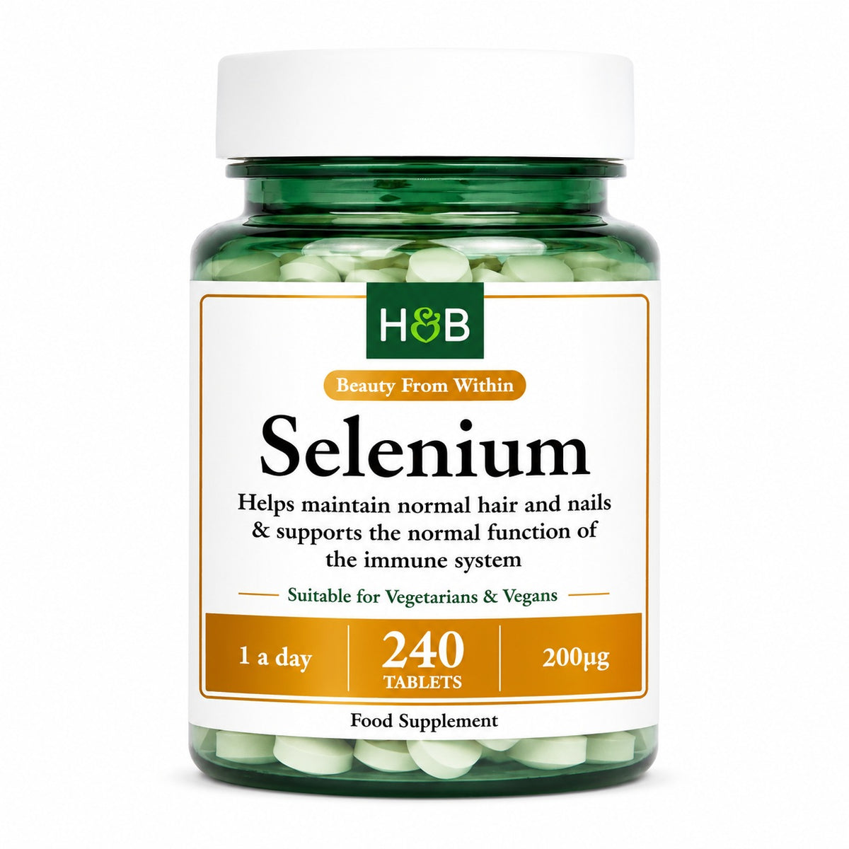 Holland & Barrett Selenium, 200mcg - 240 tablets