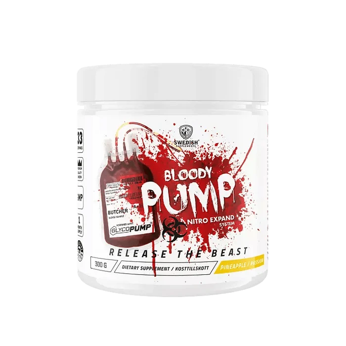 Swedish Supplements Bloody Pump 300 g Stim Free