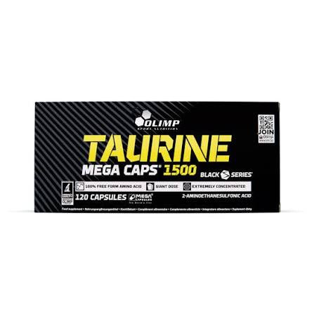 Olimp Taurine Mega Caps ® 1500 - 120 kapsulių