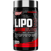 Nutrex Lipo-6 BLACK Weight Loss Support 120 liqui-caps
