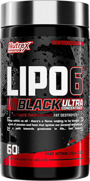 Nutrex Lipo 6 Black Ultra Concentrate 60 caps