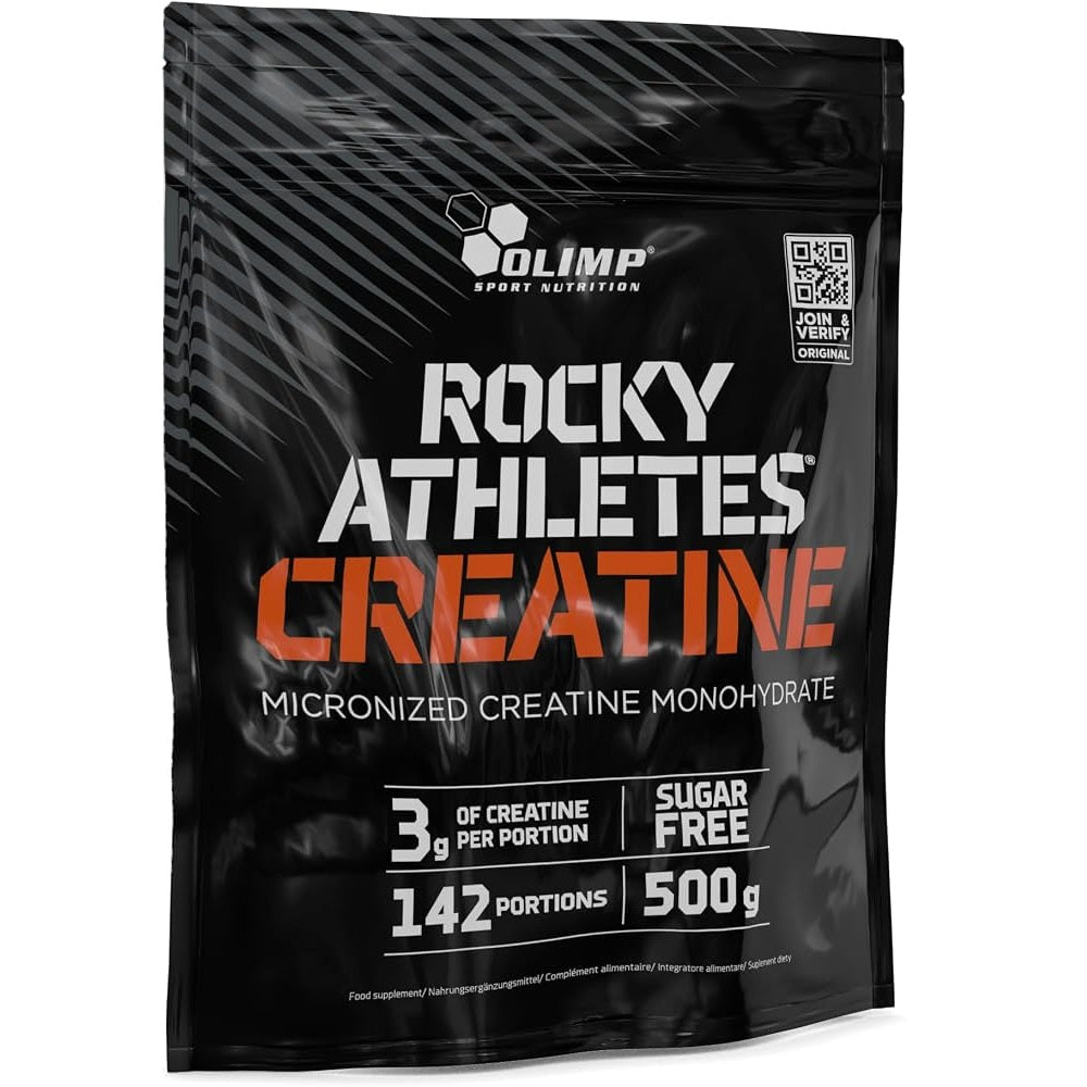Olimp Rocky Athletes Creatine 500 g (natūralaus skonio)