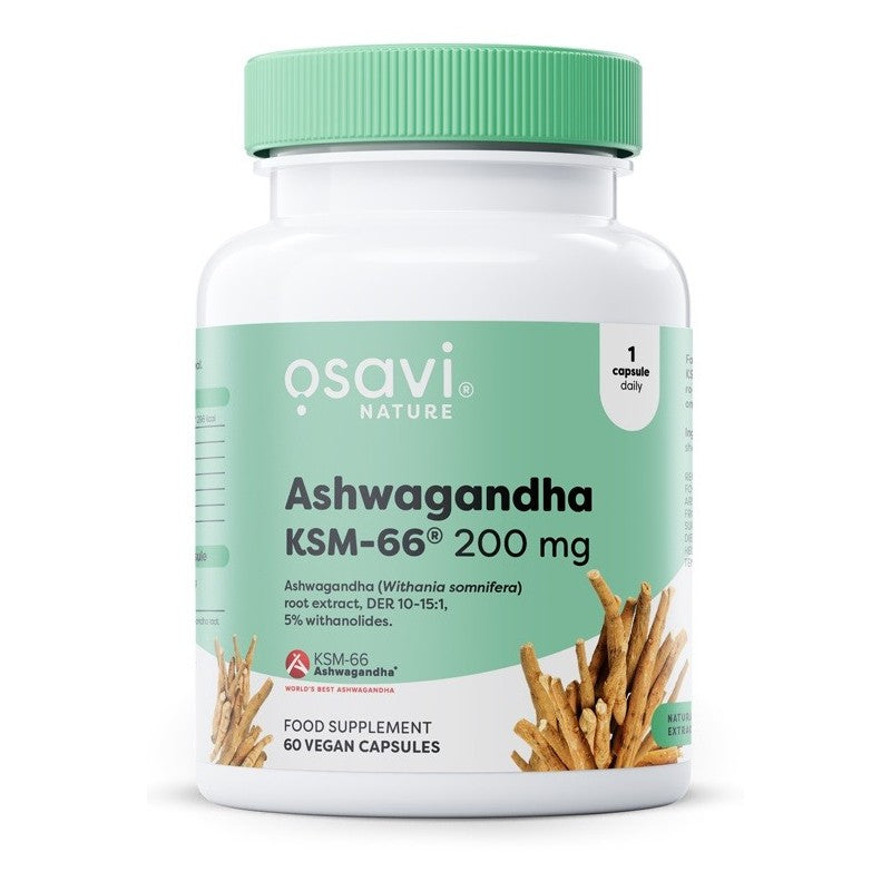 Osavi Ashwagandha KSM-66 - 200mg - 60 vegan caps