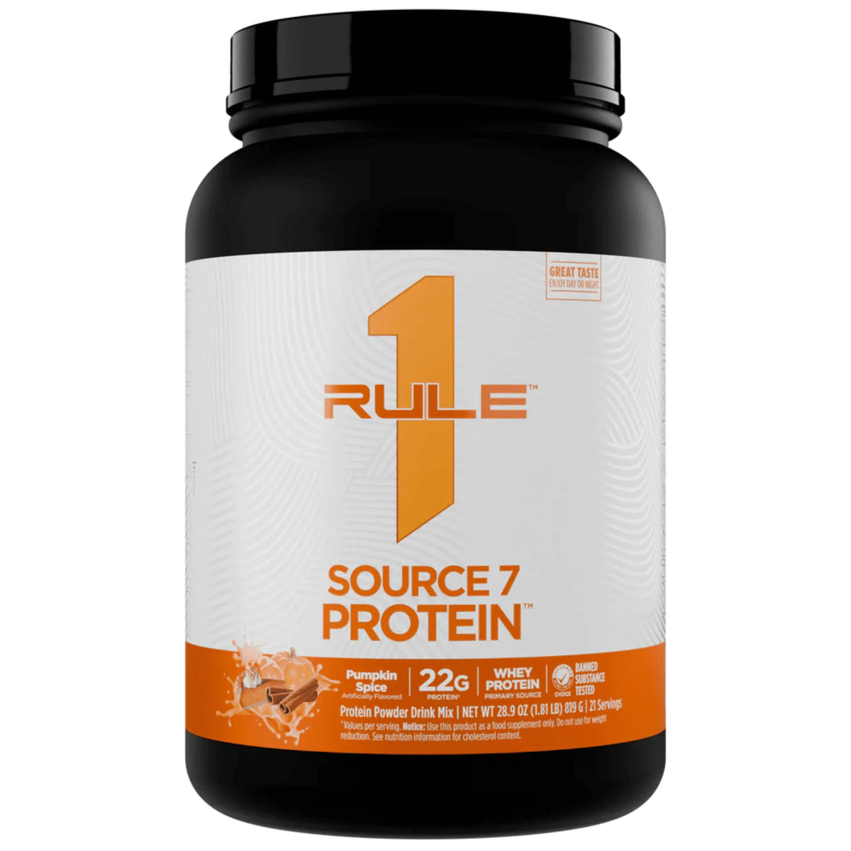 Rule One Source7 Protein, 809 -920 g - Turime Vietoje