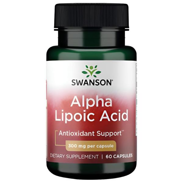 Swanson Alpha Lipolic Acid ALA 300mg 60caps