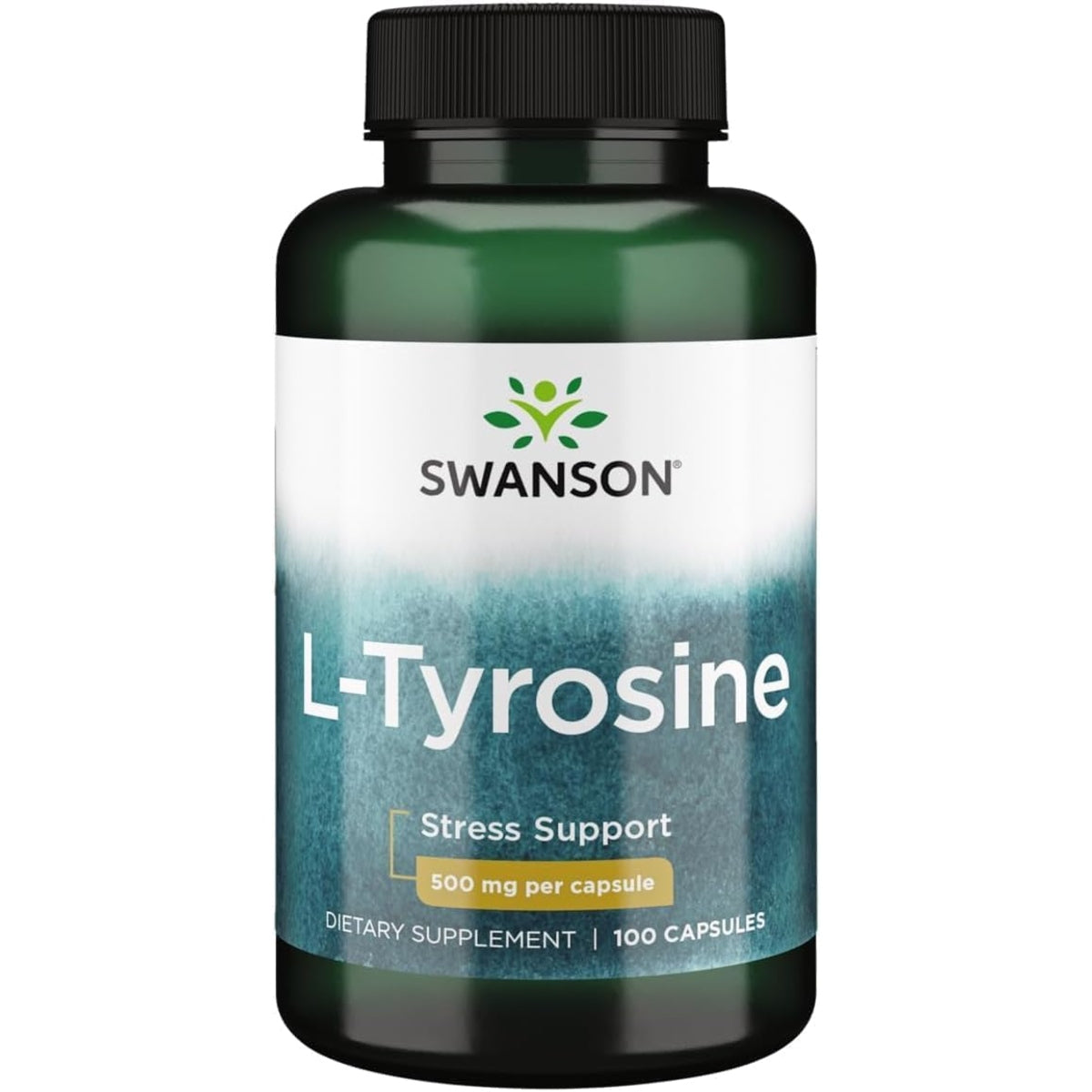 Swanson L-Tyrosine 500 mg, 100 kapsulių