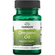 Swanson Oregano Oil 150 mg (10:1 ekstraktas) – 120 minkštųjų kapsulių