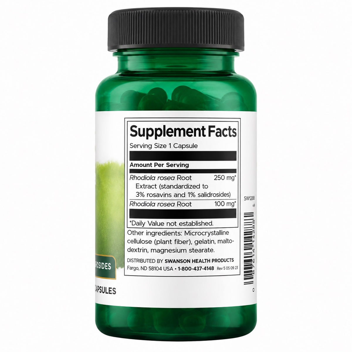 Swanson Rhodiola Rosea Extract – 60 Capsules