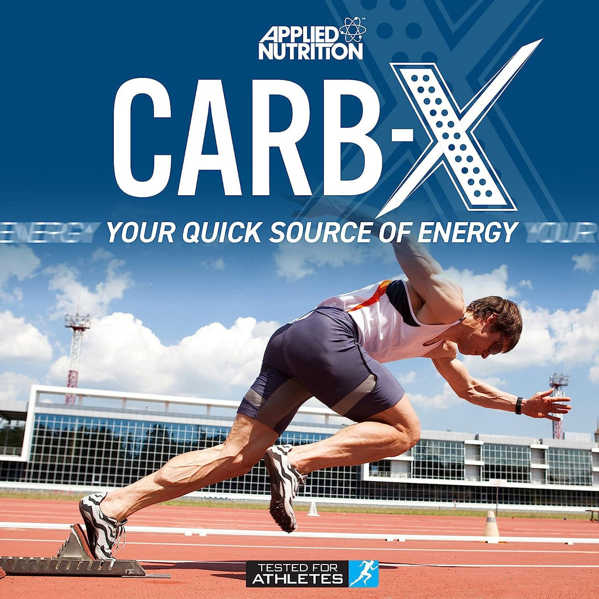 Applied Nutrition Carb X Highly Branched Cyclic Dextrin 48 servings 1.2 kg begimui