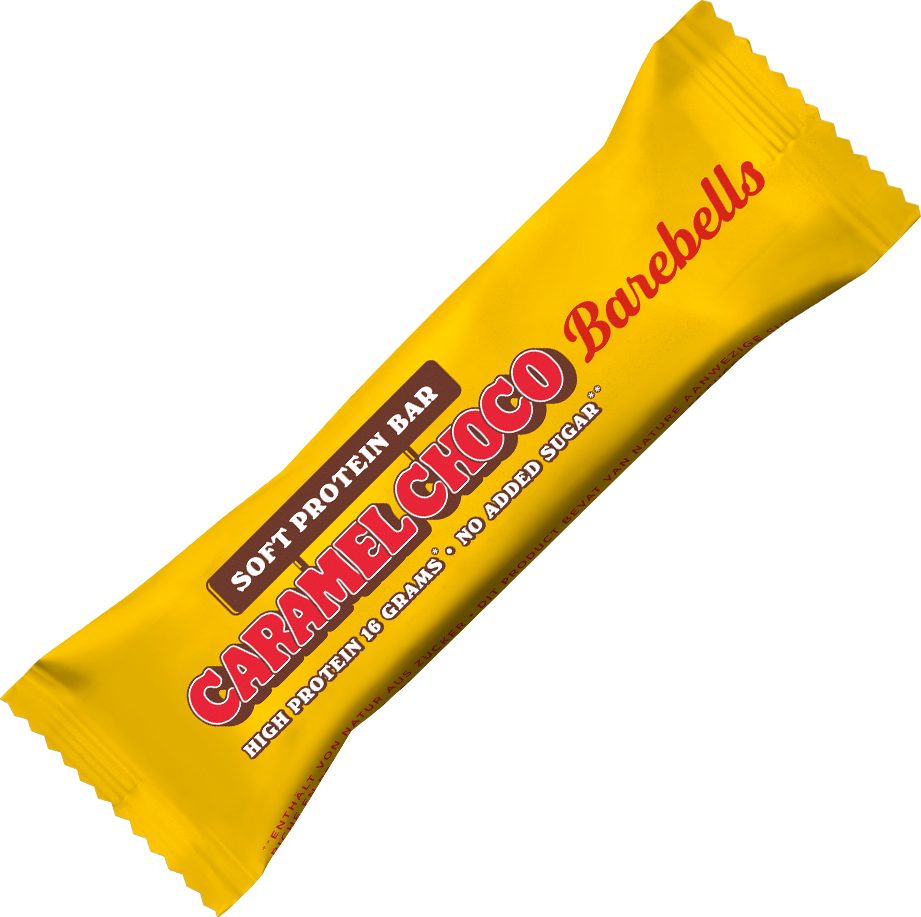 Barebells Caramel Choco Soft Protein Bar 55g kaina