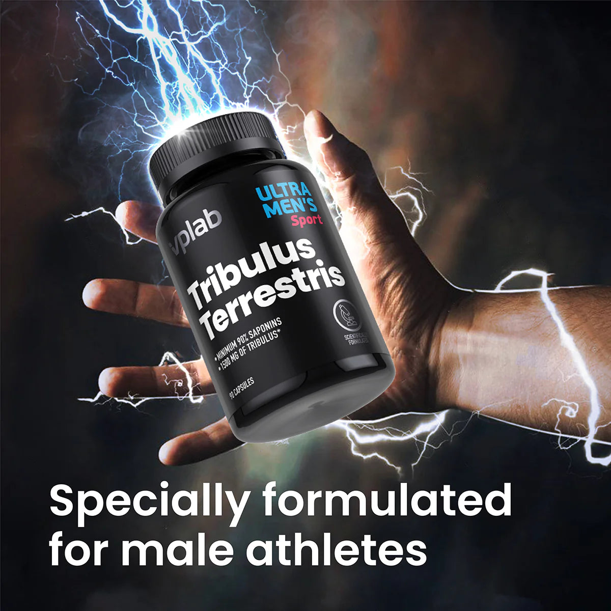 Vplab Ultra Men's Sport Tribulus Terrestris nauda