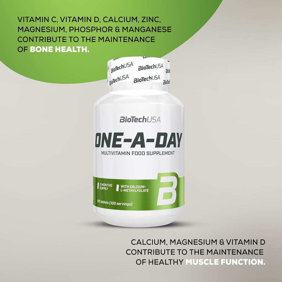 BioTech One-a-day 100 tab. akcija