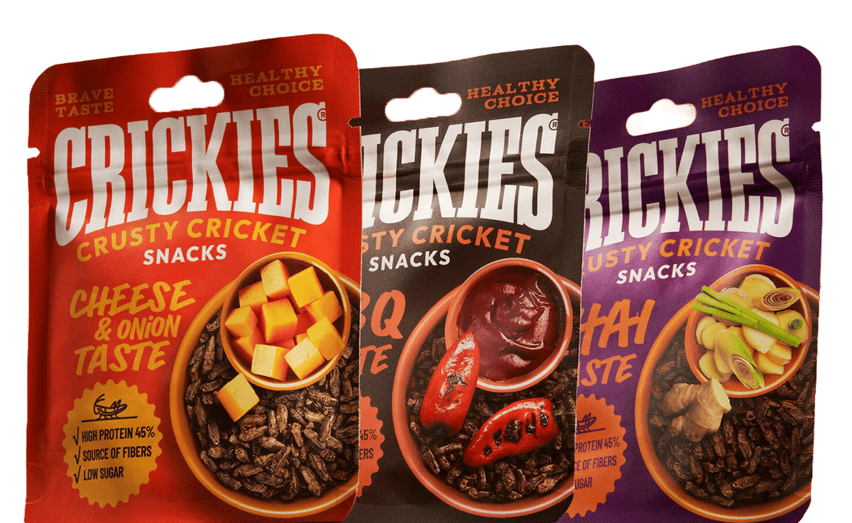 CRICKIES džiovinti svirpliai Thai skonio 15g