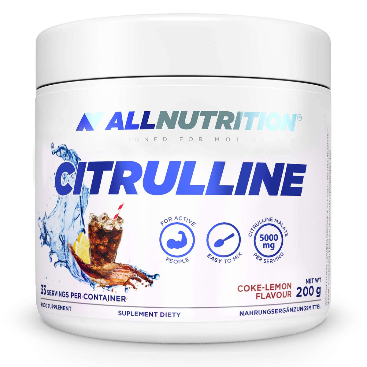 Allnutrition Citrulline 200 grams akcija