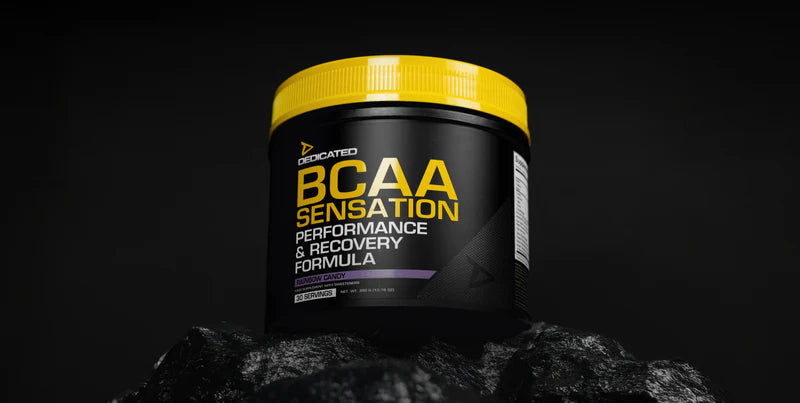 Dedicated BCAA Sensation 405 g. baneris