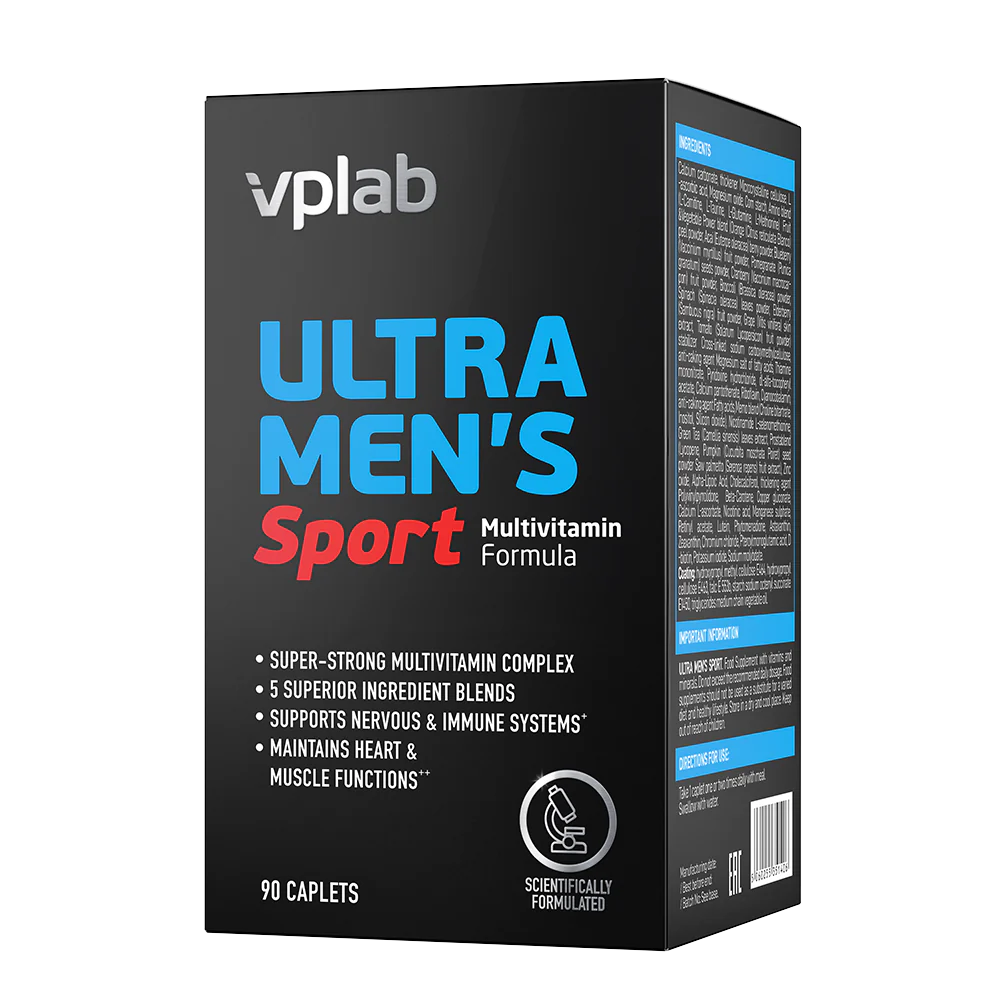 Vplab Ultra Men's Sport Multivitamin 90 caplets kaina