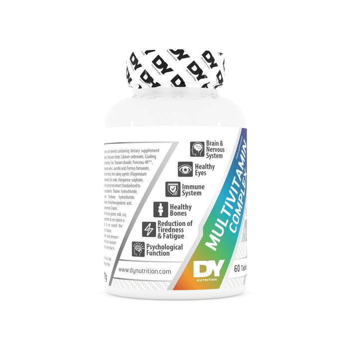 Dorian Yates Nutrition multivitaminų kompleksas, 60 tabl. kam padeda