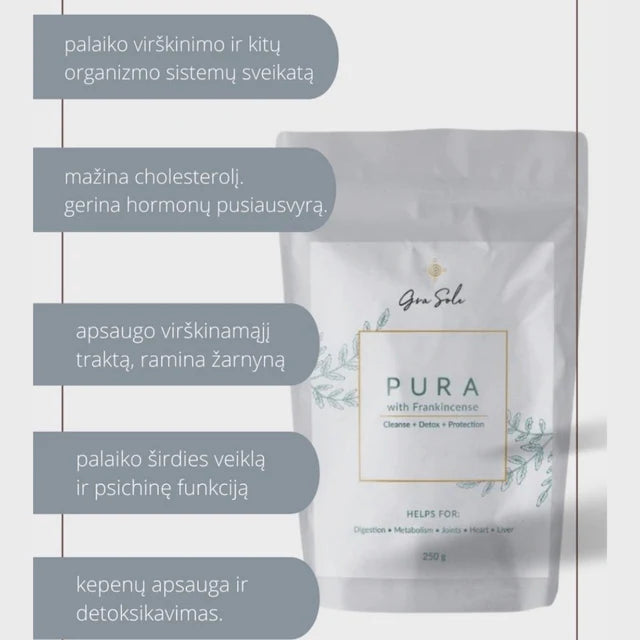 GraSole Pura Mišinys Gėrimams Ruošti 250 g nuo ko