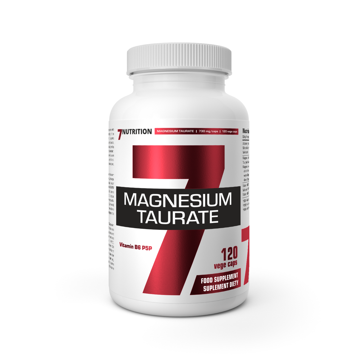 7Nutrition MAGNESIUM TAURATE 120 vege caps
