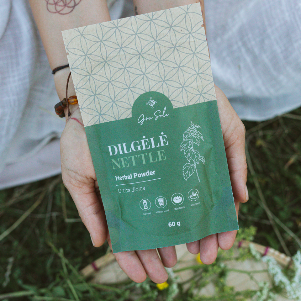 GraSole NETTLE (LEAF POWDER) 60g banner