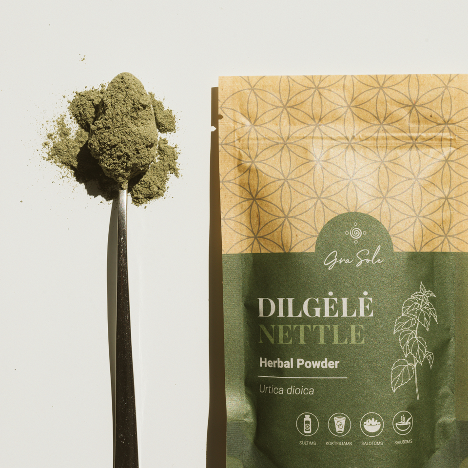 GraSole NETTLE (LEAF POWDER) 60g consumption