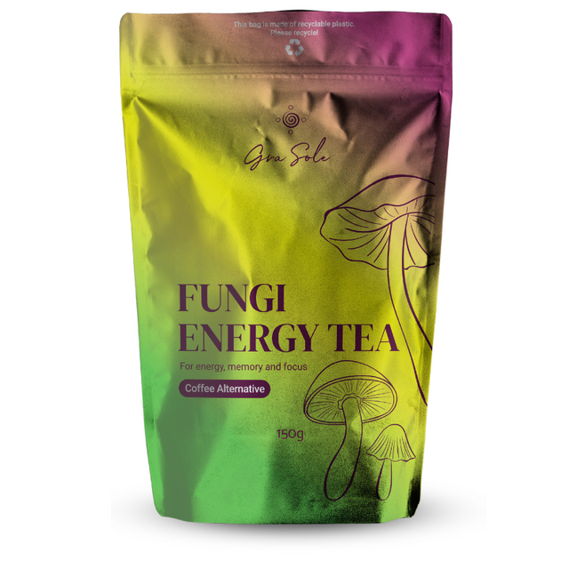 GraSole Fungi Energy Tea 150 g kaina