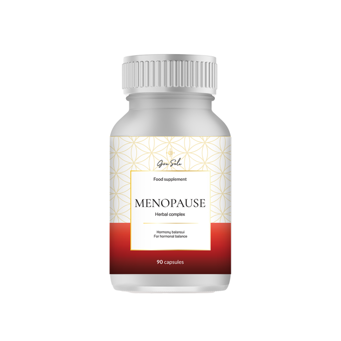Grasole Menopause Herbal Complex, maisto papildas, 90 kaps.
