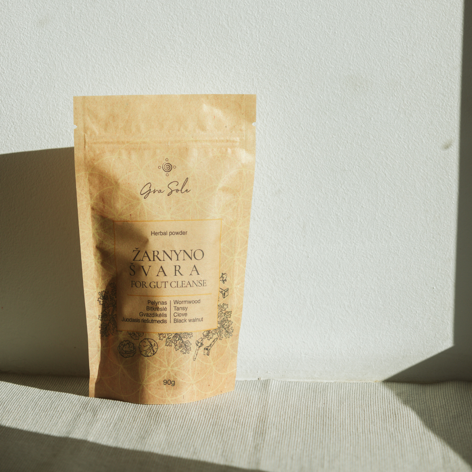GraSole Žarnyno švara supermaisto mišinys, 90 g baneris