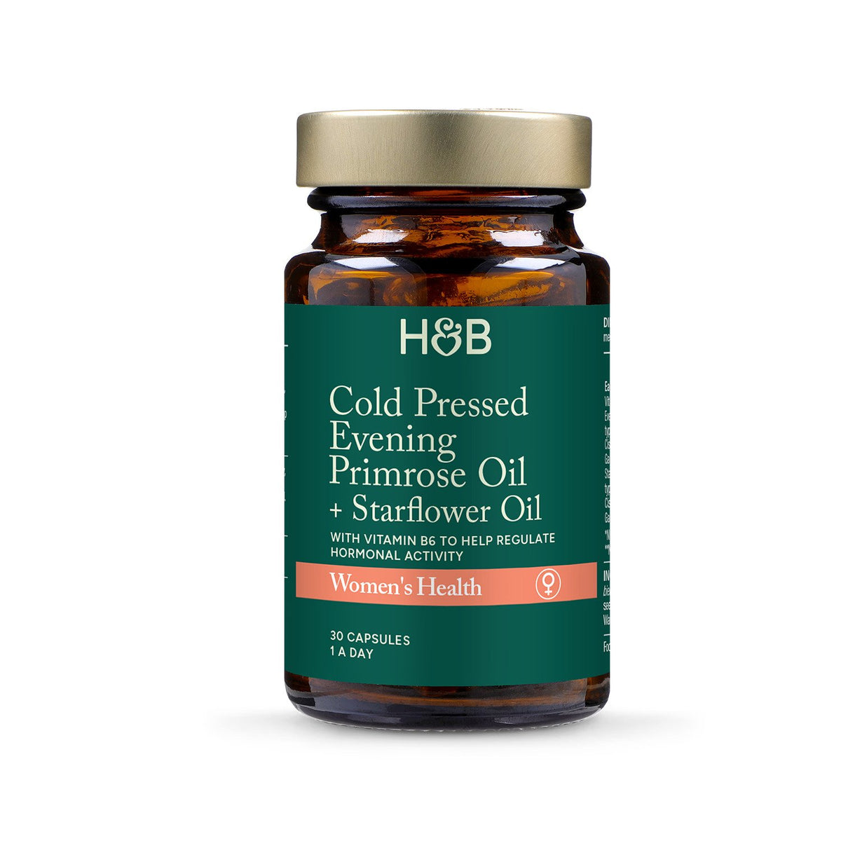 Holland & Barrett Evening Primrose & Starflower Oil 1000mg 30 Capsules kaina