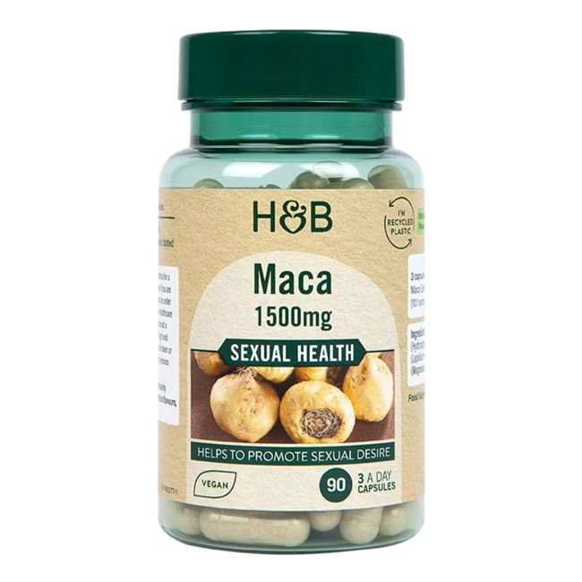 Holland & Barrett Maca 1500 mg 90 vcaps kaina