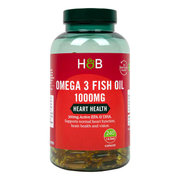 Holland & Barrett Omega 3 Fish Oil, 1000mg - 240 caps kaina